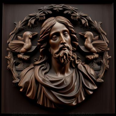 3D model st jesus (STL)